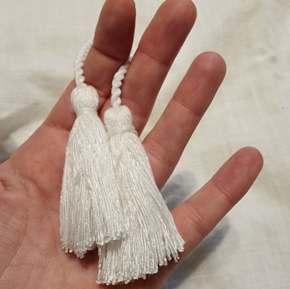 Abercrombie and Fitch white linen top size medium - Picture 7 of 13